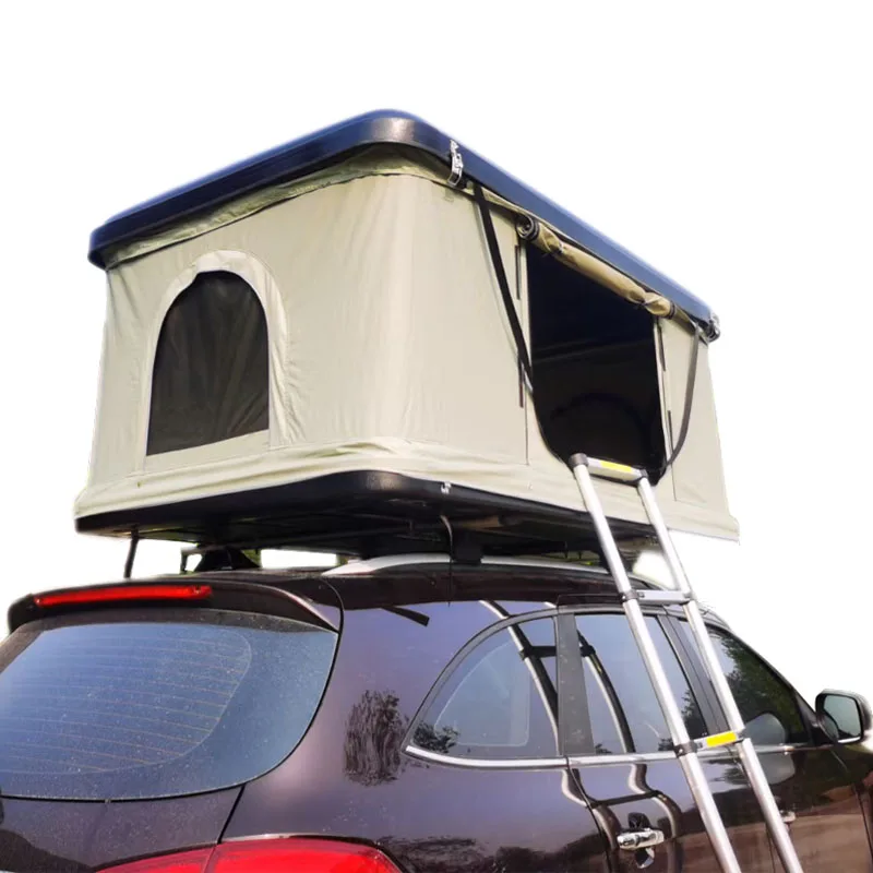 

4 Season Automatic car Roof Tent Canvas Aluminium Car SUV Top