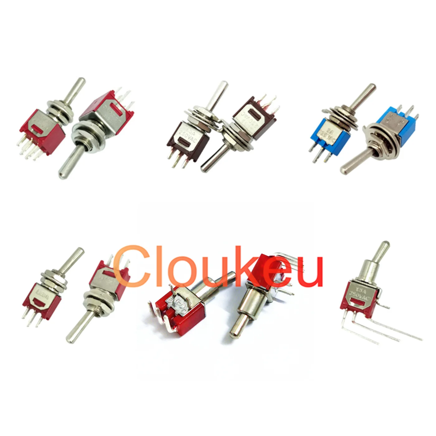 5 мм тумблер-переключатель Φ 103 202 102C3 102C4 ON-OFF-ON 3pin 6pin