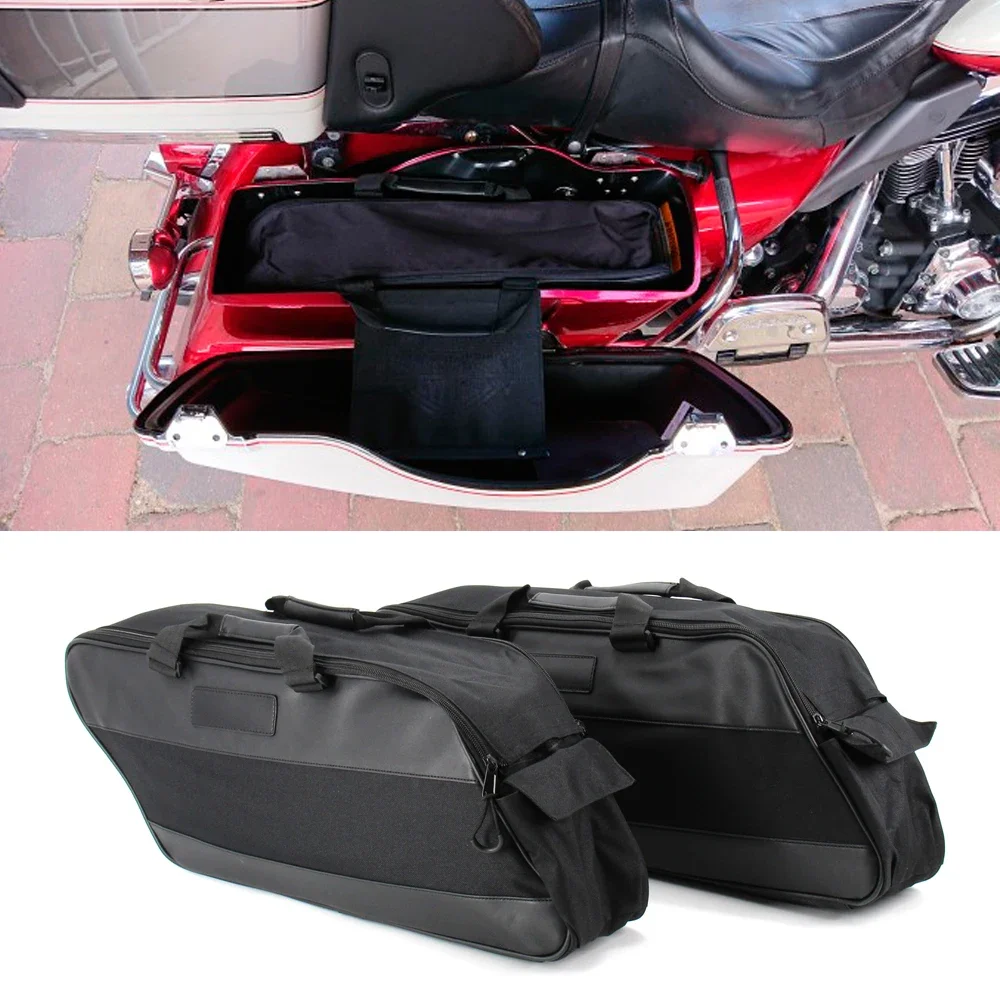 Мотоциклетные жесткие подкладки для седельной сумки дорожная сумка багажа Harley