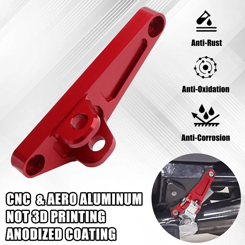 Высококачественный кронштейн педали для Kawasaki 1986-Up ZG1000 мини левый передний кронштейн педали