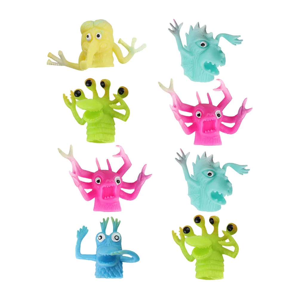 

Finger Puppets Storytelling S Creepy Mini Figureshand Family Novelty Props Baby Puppet Stuffed Dolls Plush