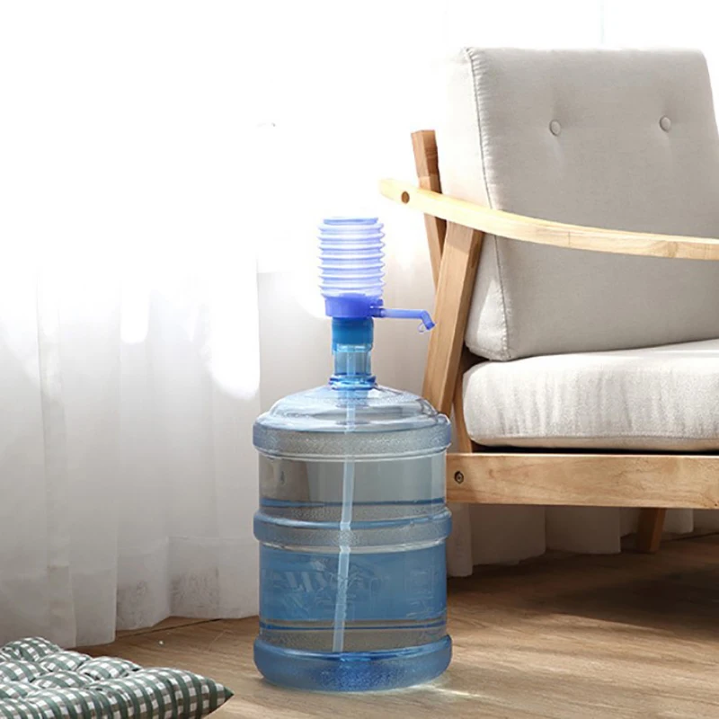 Новый чистый и санитарный портативный ручной пресс для питьевой воды в бутылках