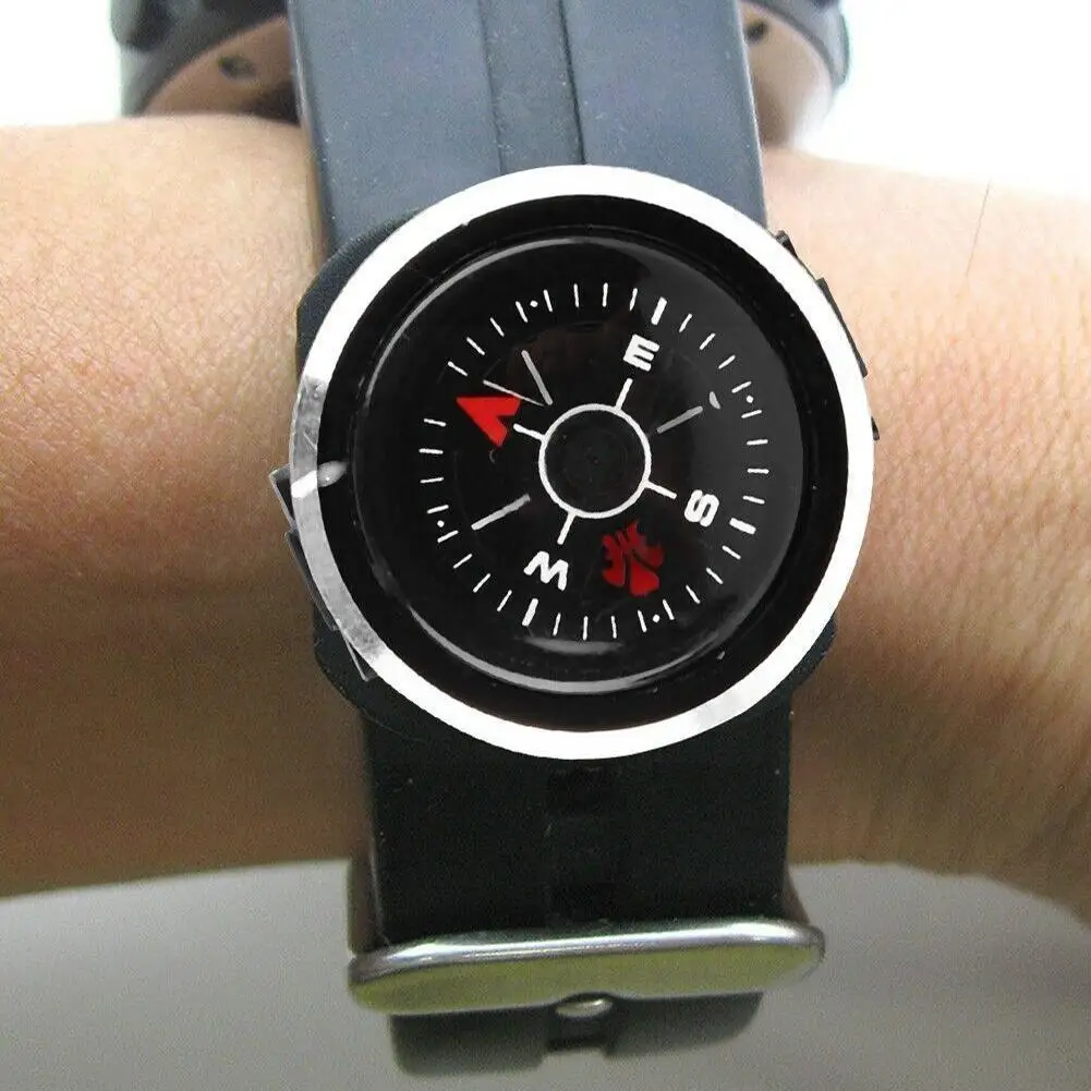 

Mini Pocket Compass Outdoor Hiking Camping Accessories Supplies Compass Navigation Compass Survival Strap Tools Precision W Z2k0