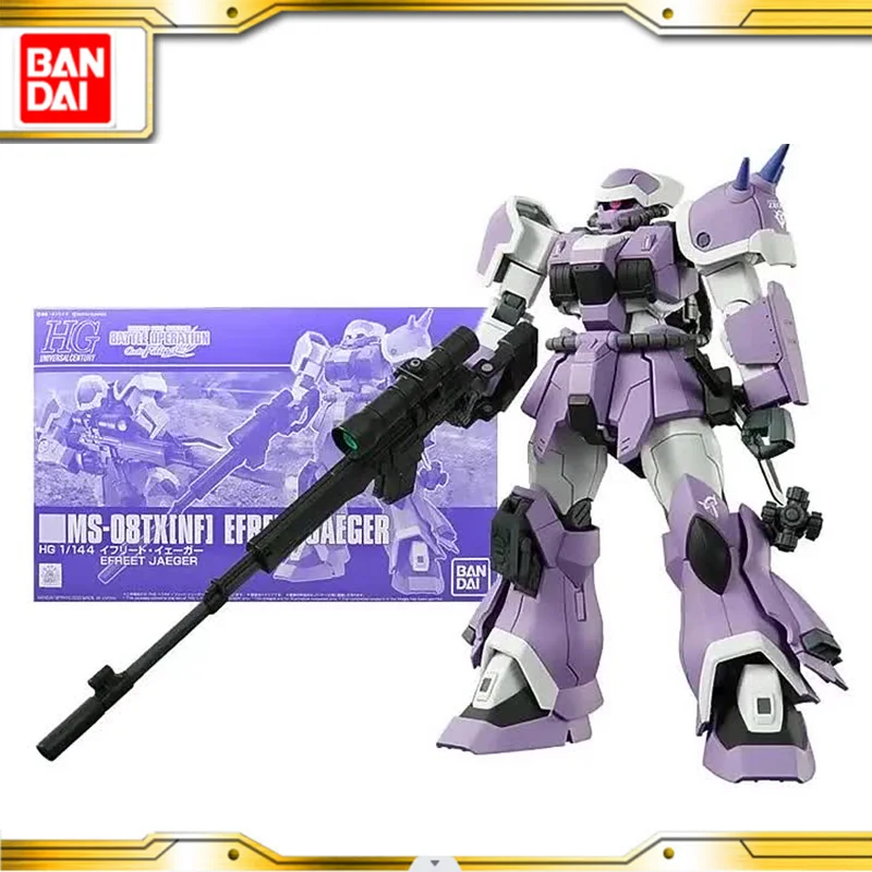 

Bandai Genuine PB Limited HGUC 1/144 MS-08TXNF Efreet Hunter Gundam Model Assembled Kit Toys for Fans Collection Gifts