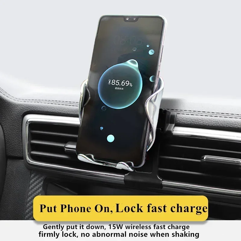 2017-2021 для MG ZS EZS держатель мобильного телефона беспроводное зарядное устройство