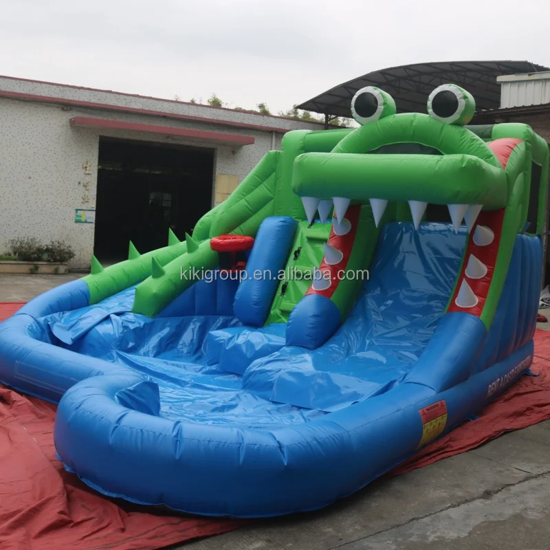Экономичная надувная горка для водных видов спорта в забавном стиле