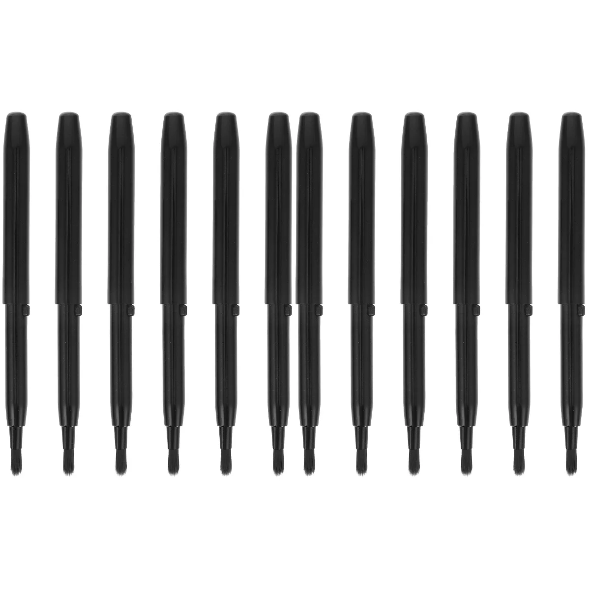 

Brush Lip Makeup Lipstick Retractablebrushes Concealer Applicator Linereyeshadow Gloss Flat Blending Nylon Brow Eye Portable