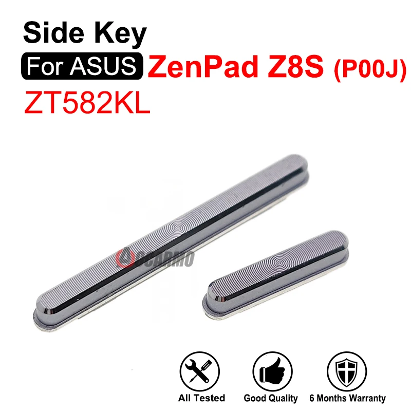 

Боковые кнопки включения/выключения звука для ASUS ZenPad Z8S ZT582KL P00J, 1 комплект, запасная часть