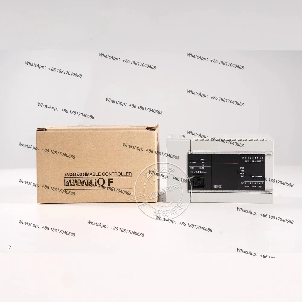 Фото Новый оригинальный программируемый контроллер ПЛК FX5U-32MT 64MT FX5U-80MT/MR/ES №2