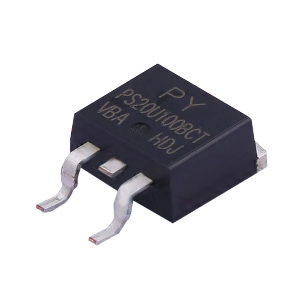 2 PCS Schottky diode 100V 20A 700mV 10A TO-263 PS20U100BCT
