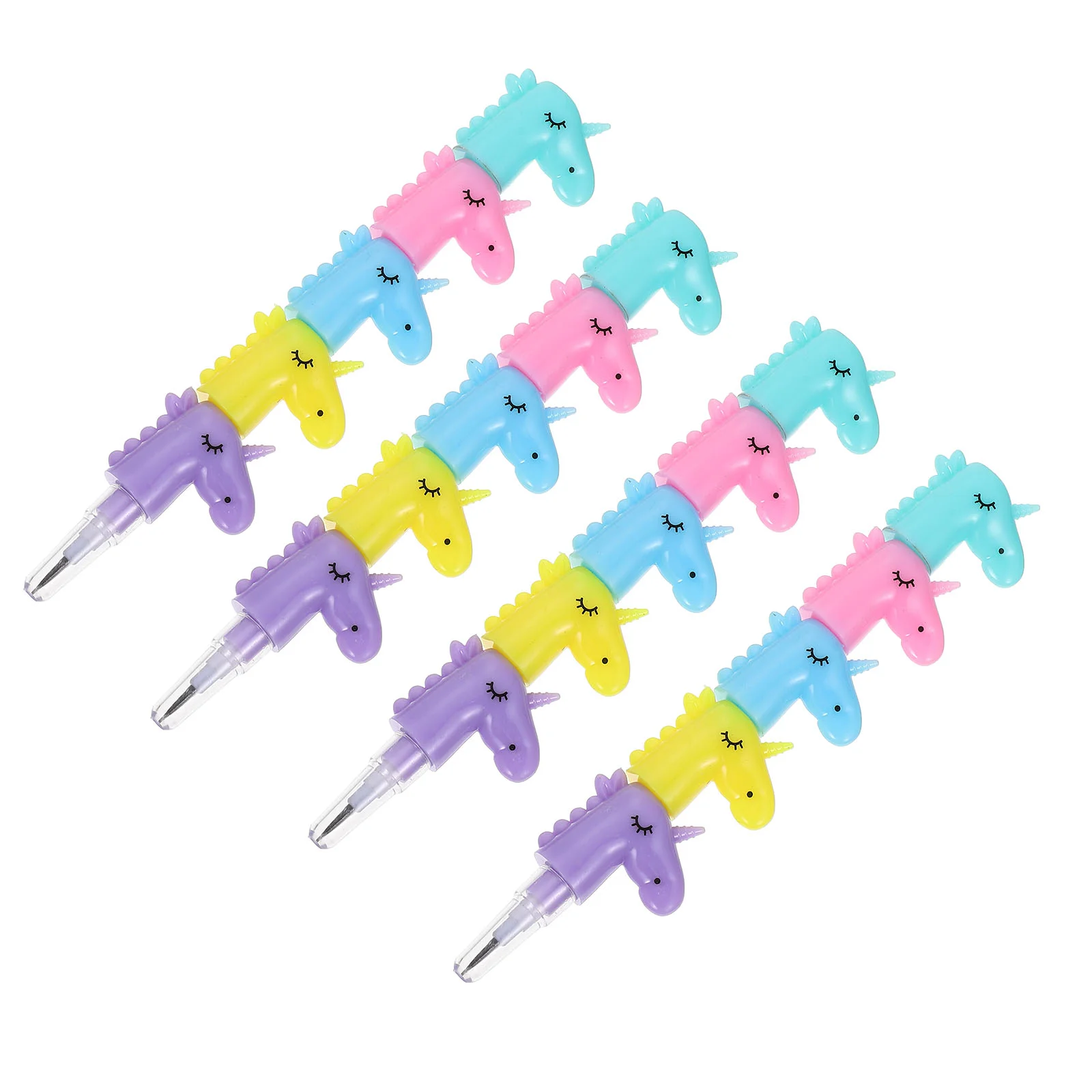 

Stackable Kids Pens Stacking Funny Fun Party Girls Cute Supplies Pen School Stationery Cool Writing Bulk Decorations Favors