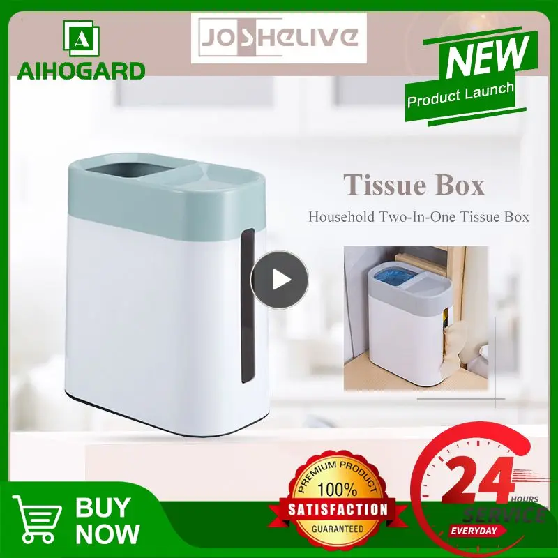

Nordic Minimalist Creative Tissue Box Kitchen Napkin Holder 2in1Home Tissue Container Towel Napkin Tissue Holder Case 4 Color