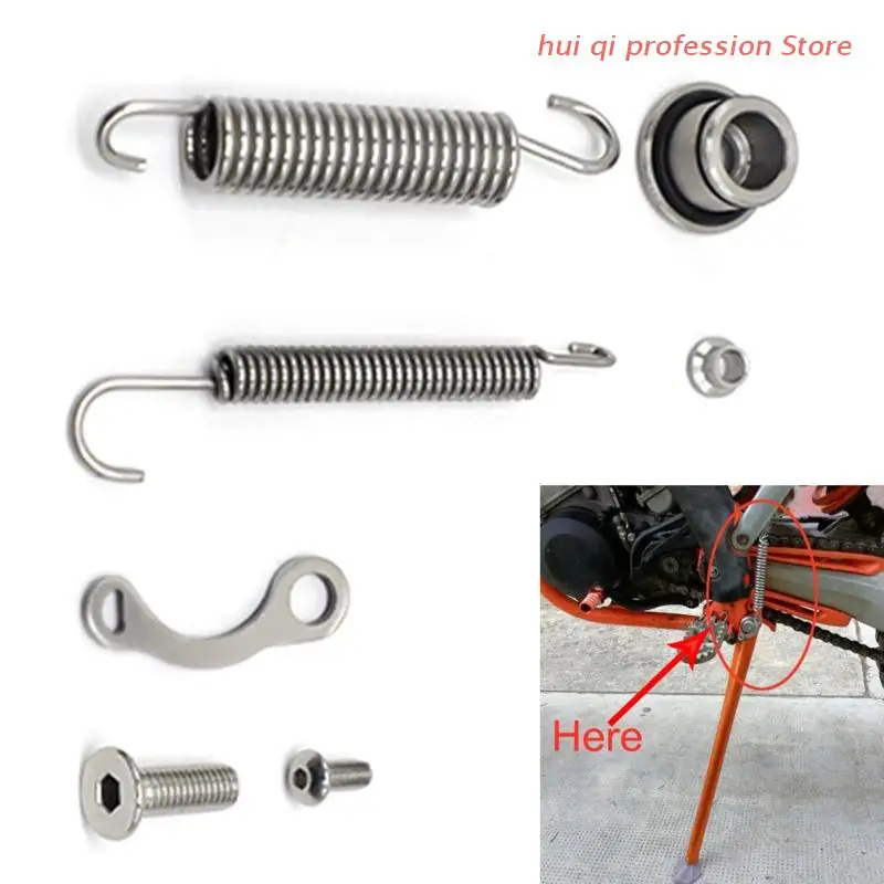 

Sidestand Kickstand Springs Botls Kit Compatible with 200 250 300 350 450 500 530 XC EXC XCW XCF EXCF XCRW EXCR