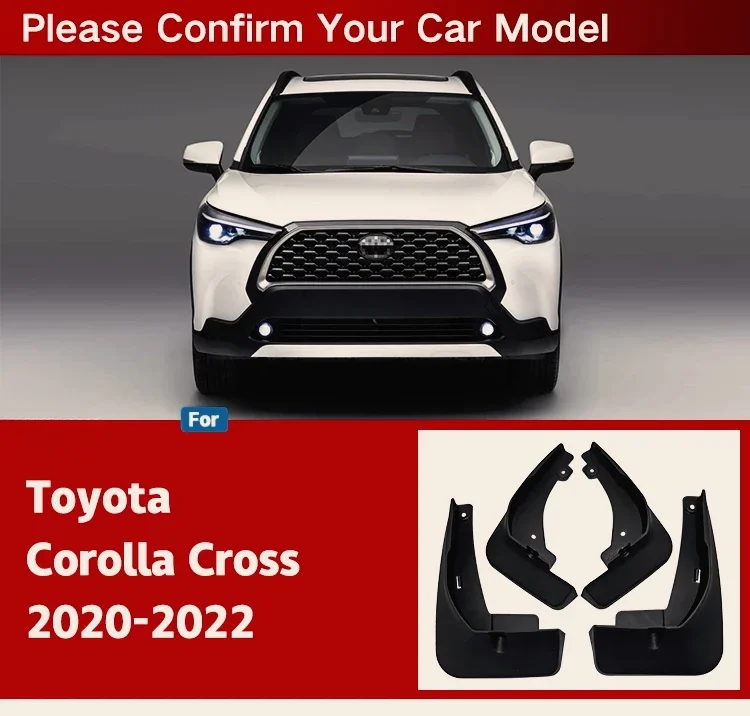 

Брызговики для Toyota Corolla Cross 2020 2021 2022 2023 2024