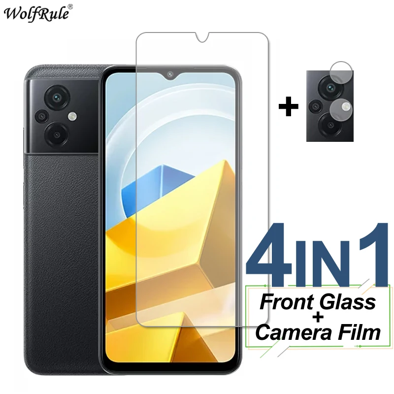

Tempered Glass For Xiaomi Poco M5 C50 M5S M4 F4 GT C40 X4 Pro F3 M3 X3 Screen Protector Protective Camera Lens Film Poco C50 M5