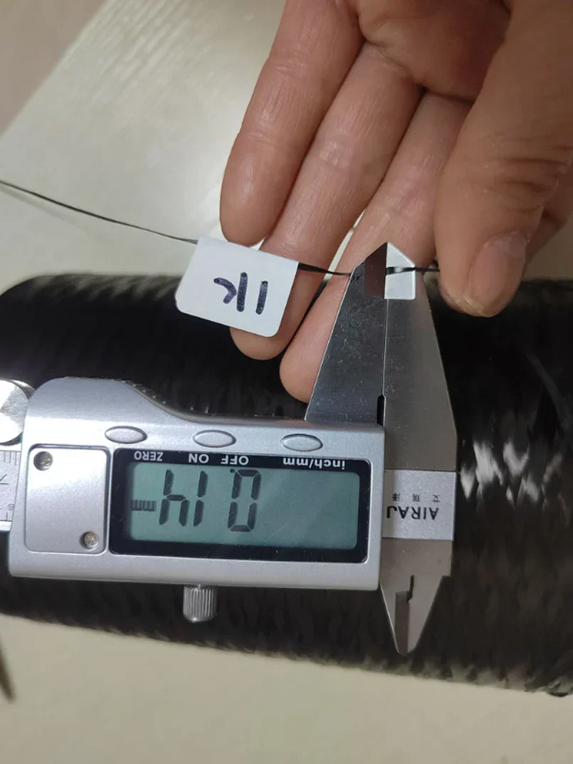 1k ровинговая нить из углеродного волокна проводящая нагревательная 3800 МПа 1000 м