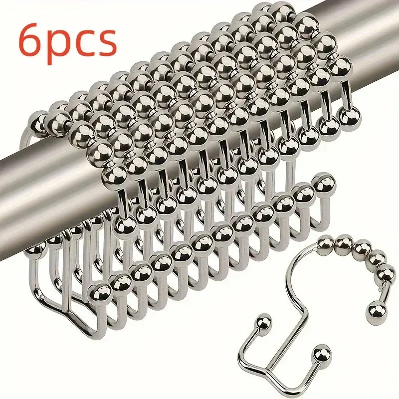 

Металлический крючок для занавески для душа