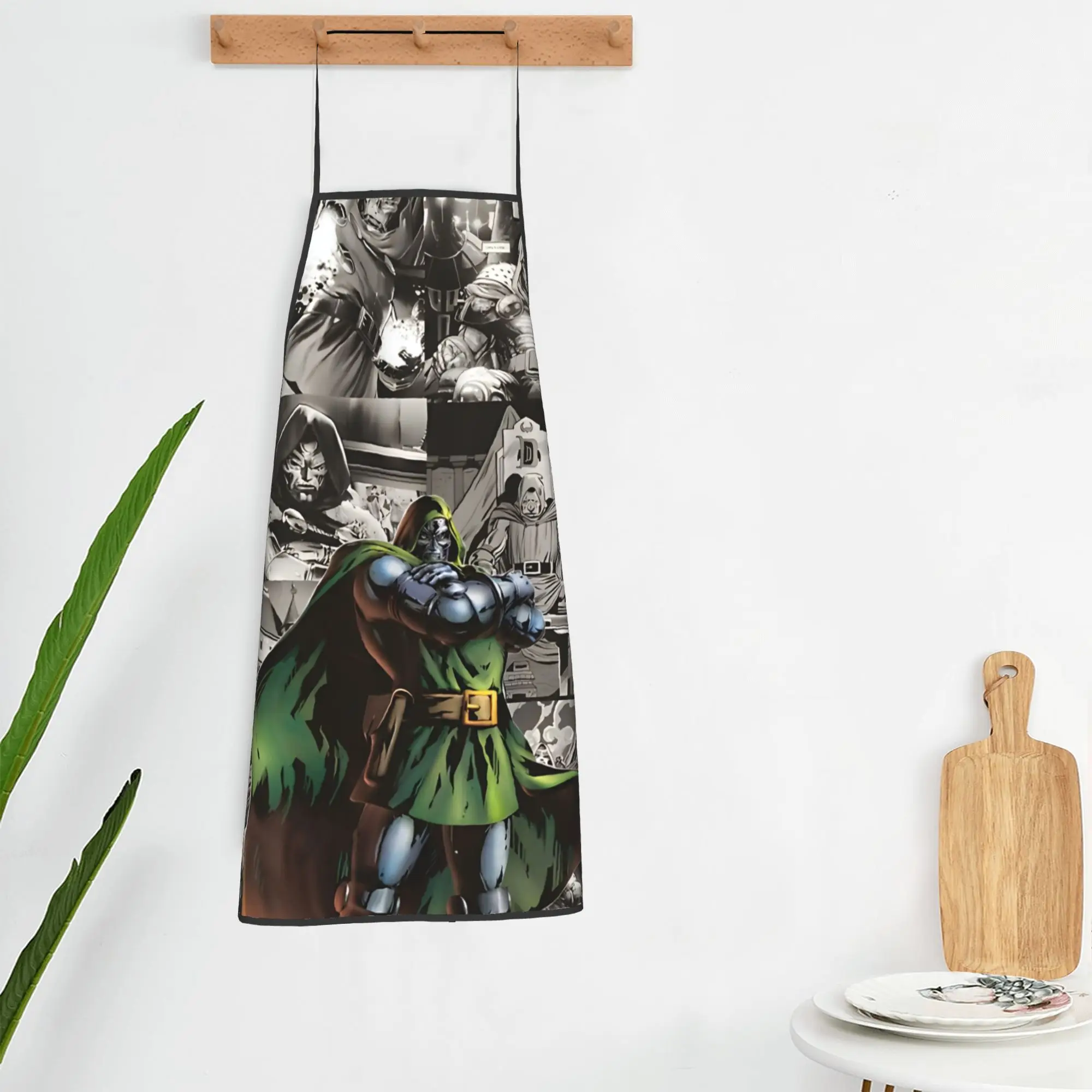 Фартуки Dr Doom 1 для шеф-поваров, кухонные, для готовки, Marvel, для рисования (art.: 3920da2c44703) - 3920da2c44703