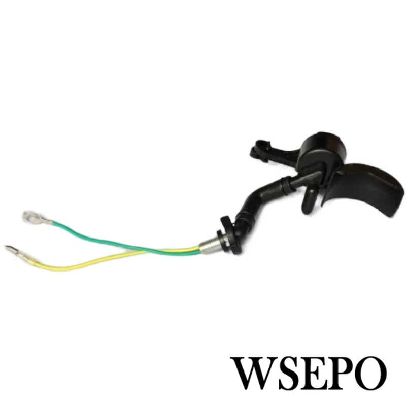 Качественный датчик уровня масла, сигнализация для бензинового двигателя 152F 2,5 л.с. 97 куб. См 1 кВт, генератор водяного насоса, запасные части для мини-велосипеда