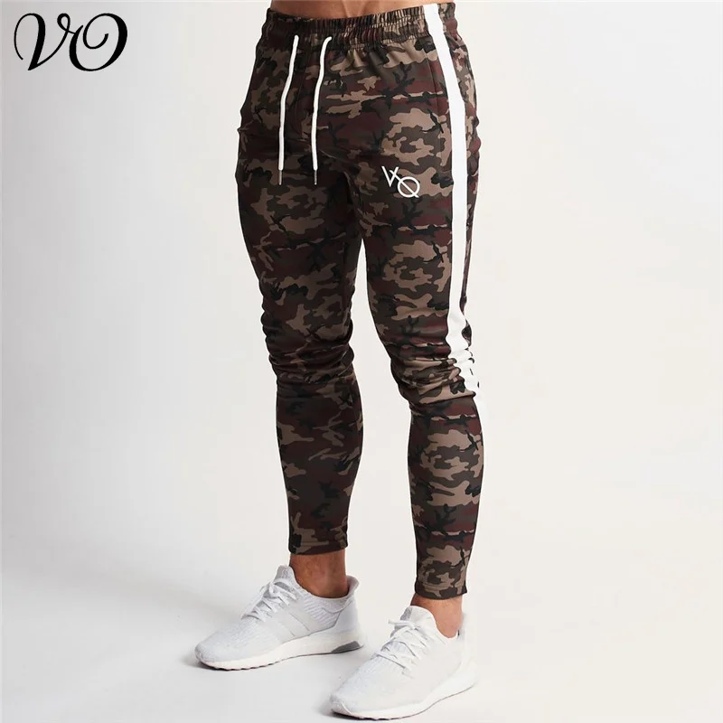 

Men Sweatpants Gym Joggers Sports Fitness Camouflage Printing Casual Pants Outdoor Running Training Bodybuilding Sweatpants