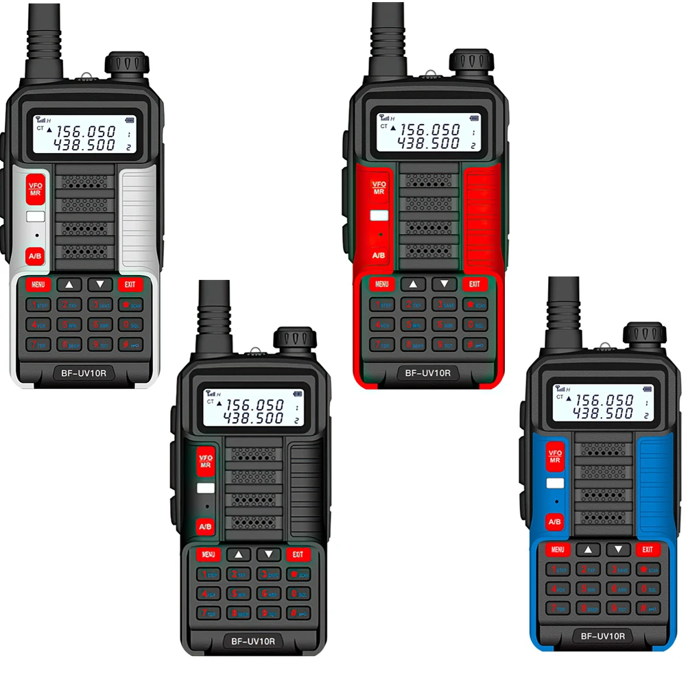 For Baofeng UV-10R UV10R Walkie Talkie 5W 8800mAh VHF UHF Dual Band Standby Radio Portable FM Transceiver