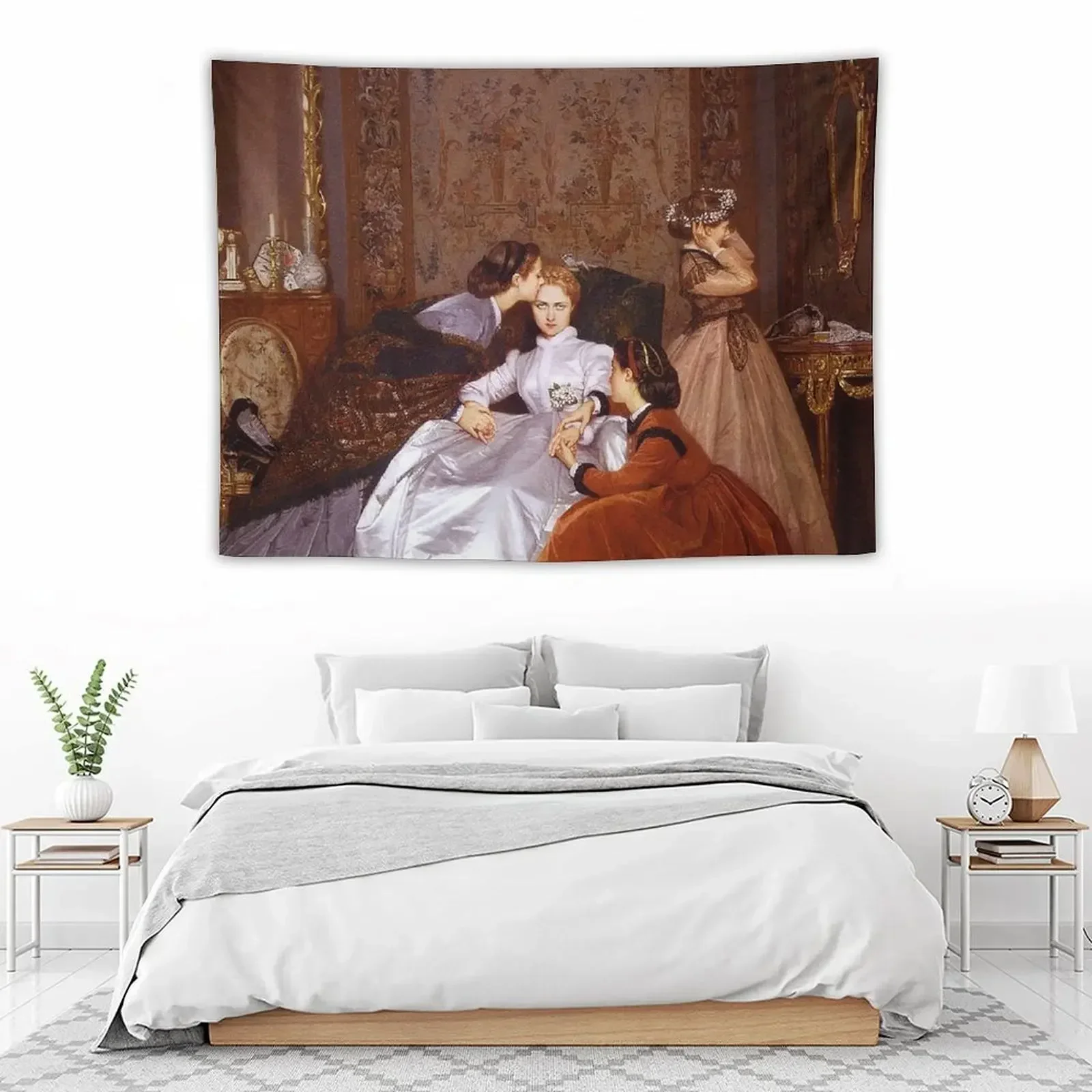 Неохотничий гобелен Невеста-август тулмуш украшения для спальни украшение