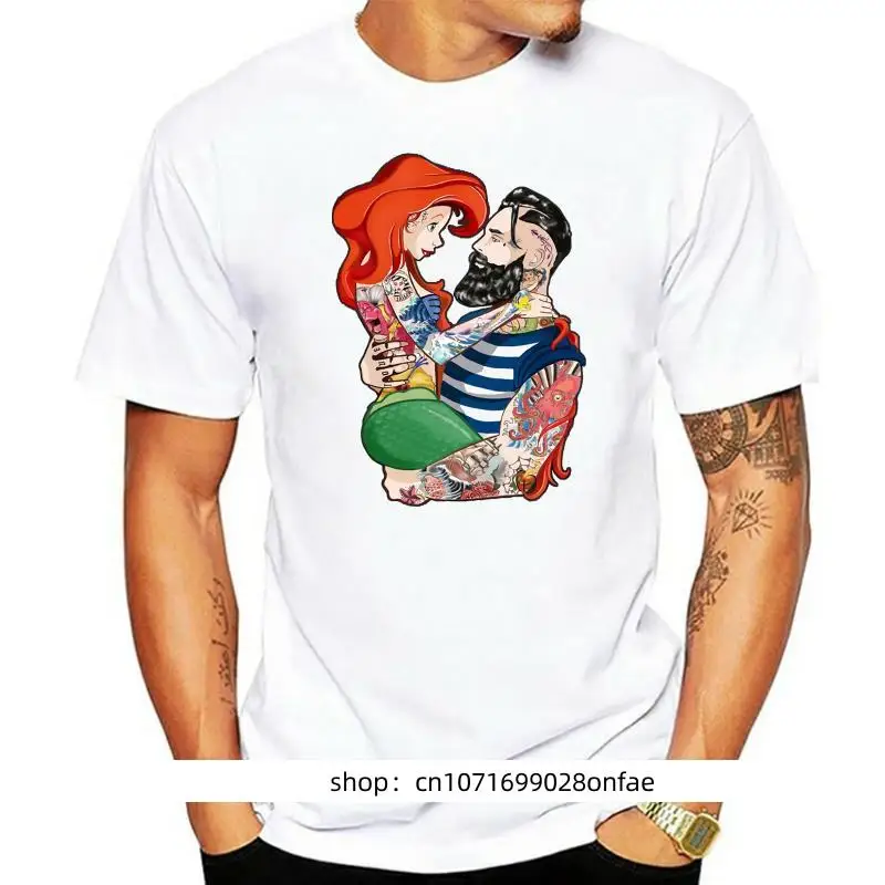 

Kaus Oblong Pria Kaus Tato Kartun Аниме Манга Ариэль разделитель