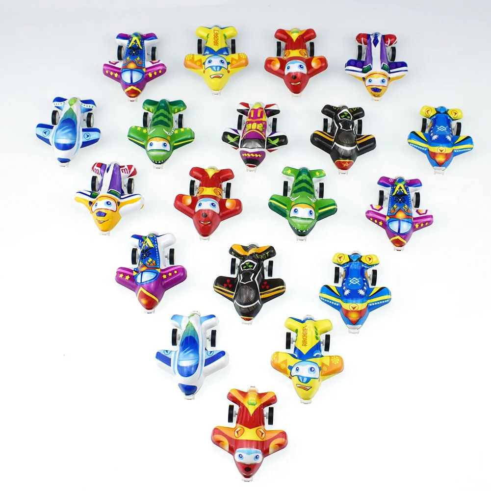 

10pcs/lot Children's PVC Mini Airplane Pull Back Airplane Fighter Toy Die Casting Kids Plastic Action Model Car Toy Boy Gift