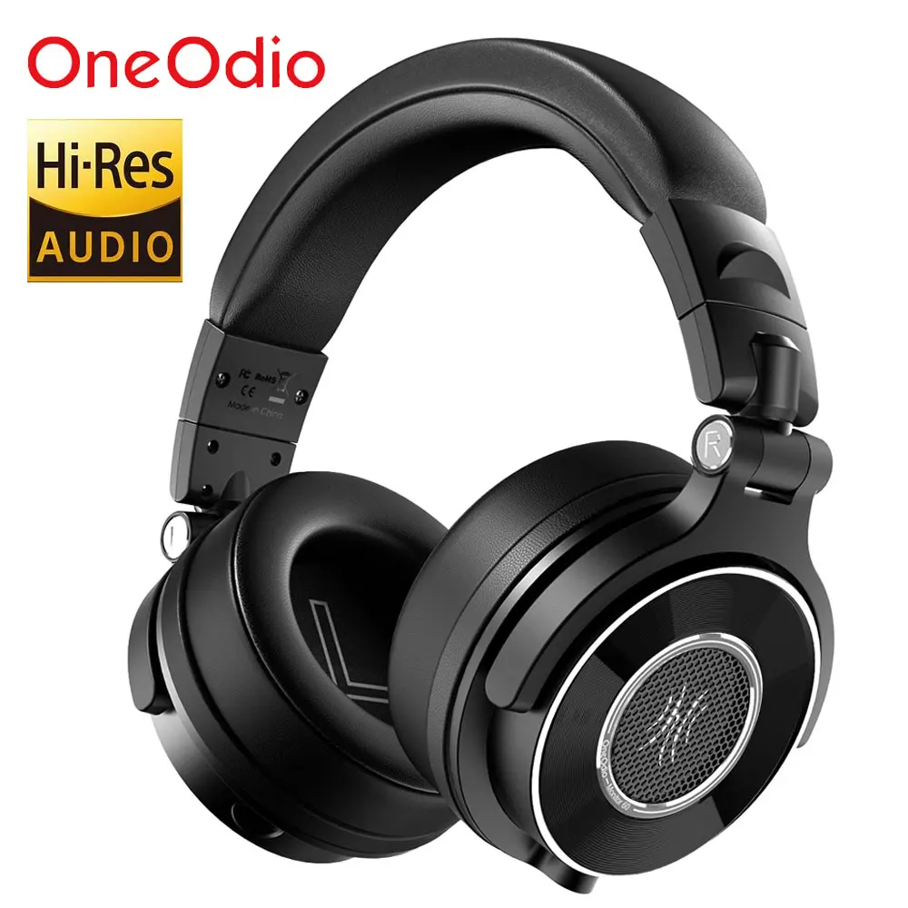 

Oneodio Wired Headphones Monitor 60 Professional Studio Stereo Headset Over Ear With Hi-Res Audio Microphone For Recording DJ