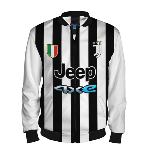 Мужской бомбер 3D Федерико Кьеза Ювентус форма 2021/2022 |