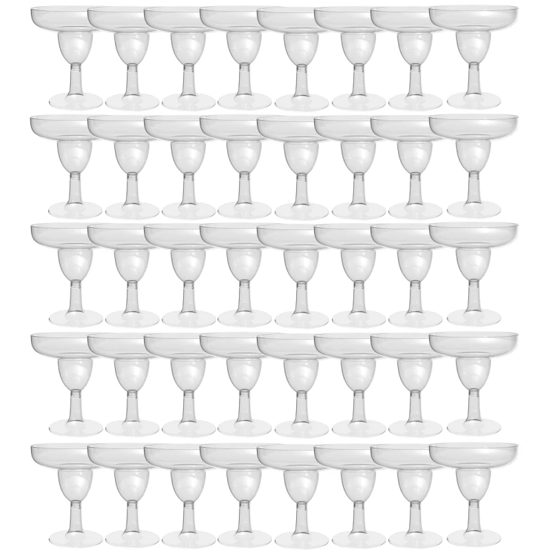 

Одноразовые прозрачные пластиковые бокалы для коктейлей