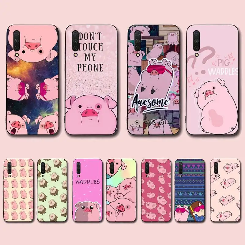 

Disney Gravity Falls Waddles Pink Pig Phone Case for Xiaomi mi 8 9 10 lite pro 9SE 5 6 X max 2 3 mix2s F1