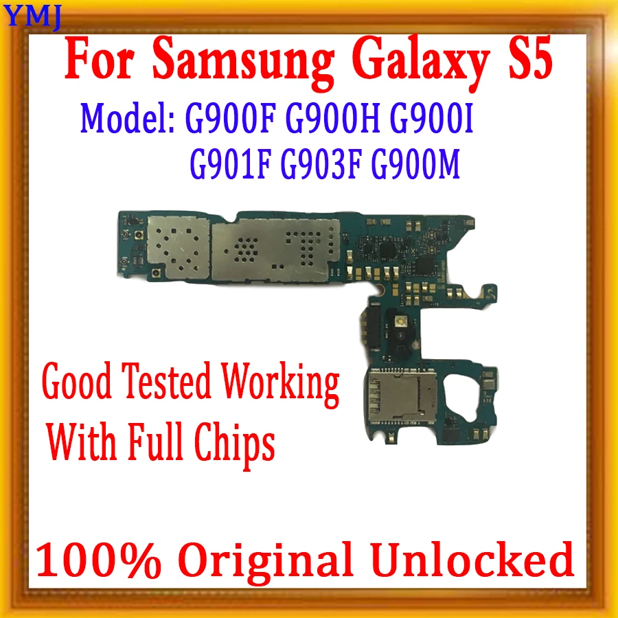 Без идентификационной учетной записи для Samsung Galaxy S5 G900I G900F G900H материнская плата с