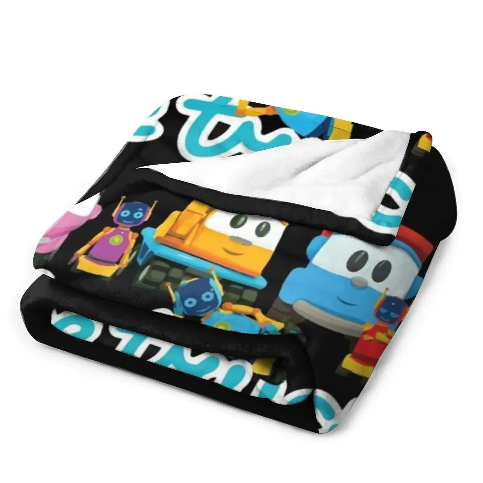 LEO грузовик ЖИЗНЬ SCOPP ROBOTS LEA индивидуальный пейзажный заказ Наклейка Плед Одеяло