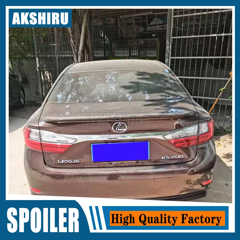 

Fit For Lexus ES250 ES300H ES350 ES200 2013 2014 2015 2016 2017 ABS Plastic Unpainted Primer Color Exterior Rear Wing Spoiler