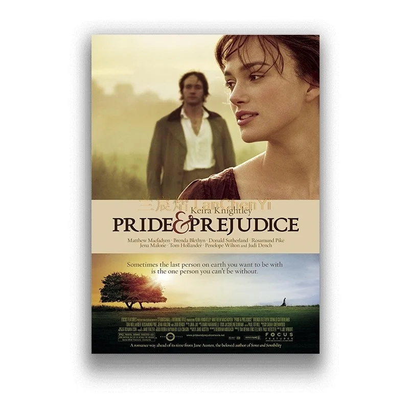 

Classic Tv Pride & Prejudice Movie Canvas Painting posters and prints Wall Pictures For Living Room Cuadros