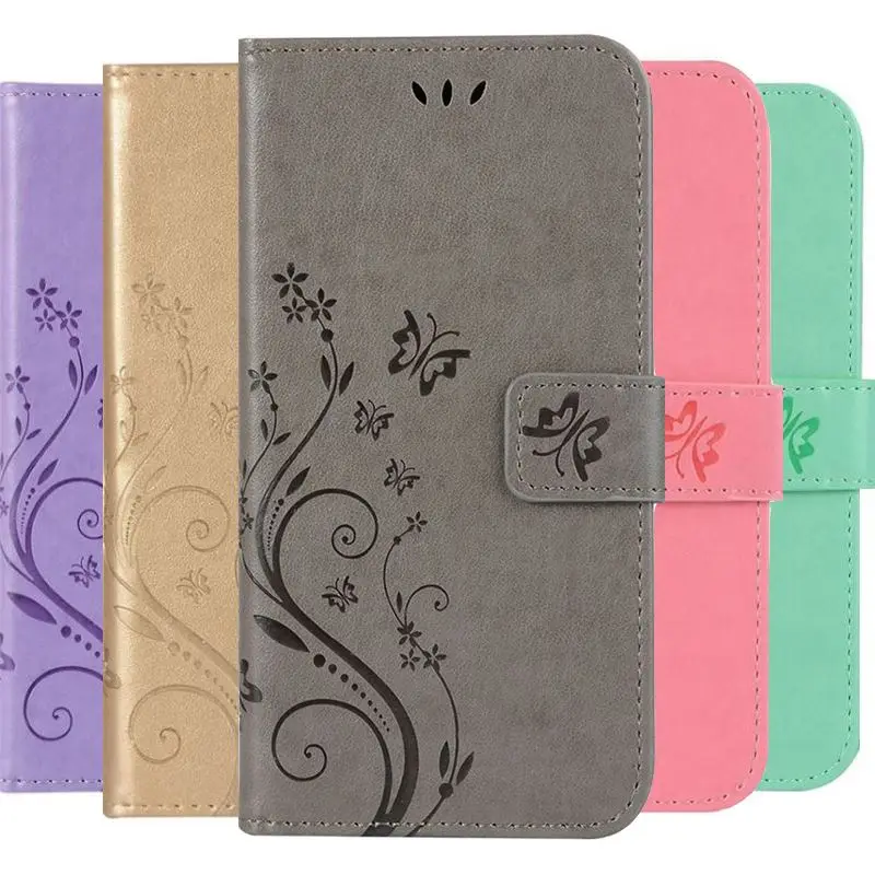 

Lovely Butterfly Phone Case For Samsung Galaxy A54 A13 A14 A22 A23S A24 A32 A33 A34 A50 A52S A53 5G Wallet Protect Cover DP04E