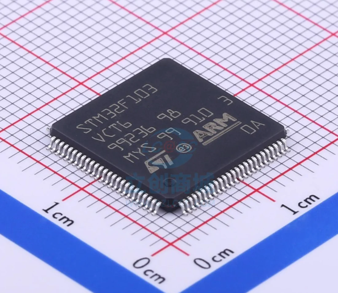

100% New Original STM32F103VCT6 Package LQFP-100 New Original Genuine Microcontroller (MCU/MPU/SOC) IC Chi
