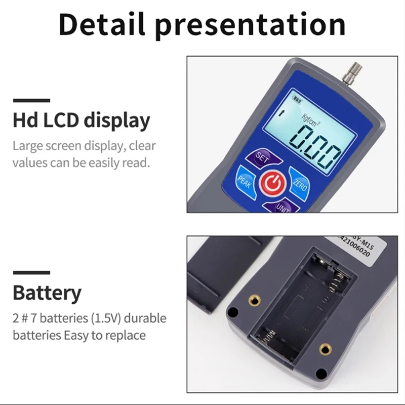 1 шт. цифровой тестер твердости фруктов