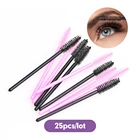 25 шт. ресниц и бровей аппликатор Одноразовые ресниц Тушь для ресниц Щётка Макияж Щётка Бесплатная доставка