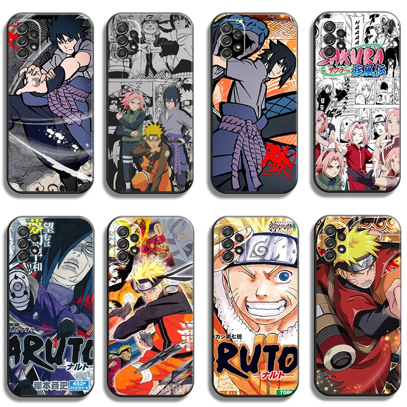 

Naruto Japanese Anime Phone Cases For Samsung Galaxy A31 A32 A51 A71 A52 A72 4G 5G A11 A21S A20 A22 4G Back Cover Funda Coque