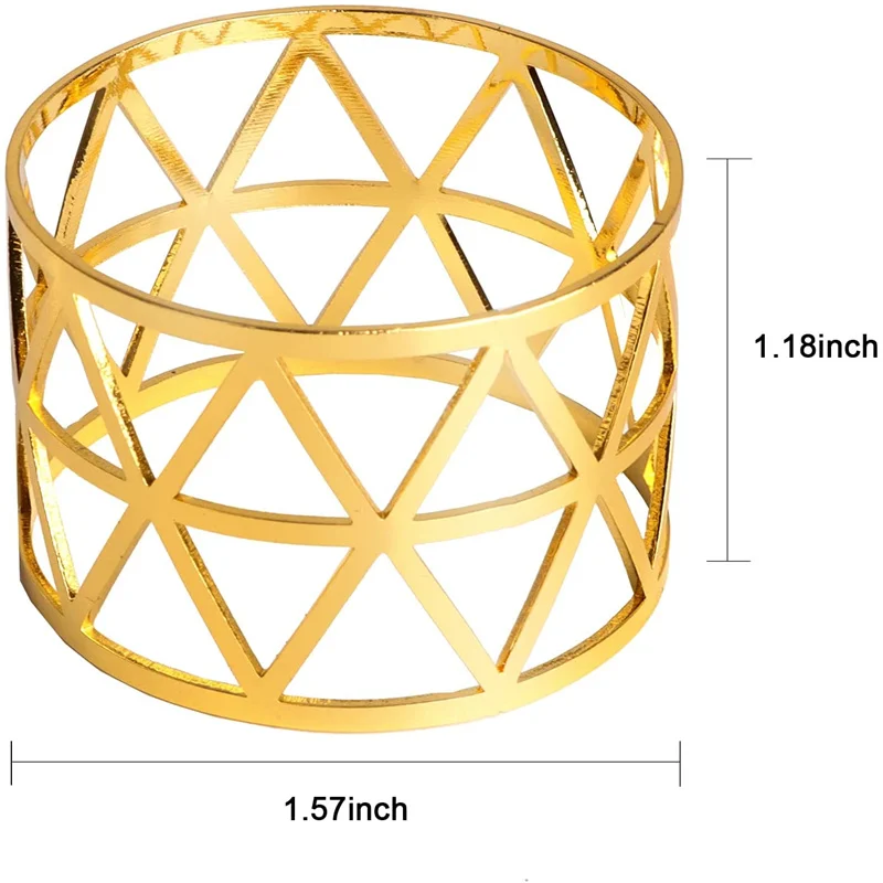 10 шт. кольца-держатели для салфеток |