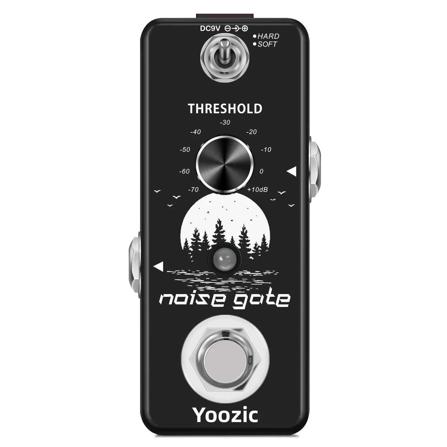 Yoozic Noise Gate Effect Pedal For Electric Guitar &Bass Ture Bypass Under Lowest Price&Highest Quality To Provide Clear Sound