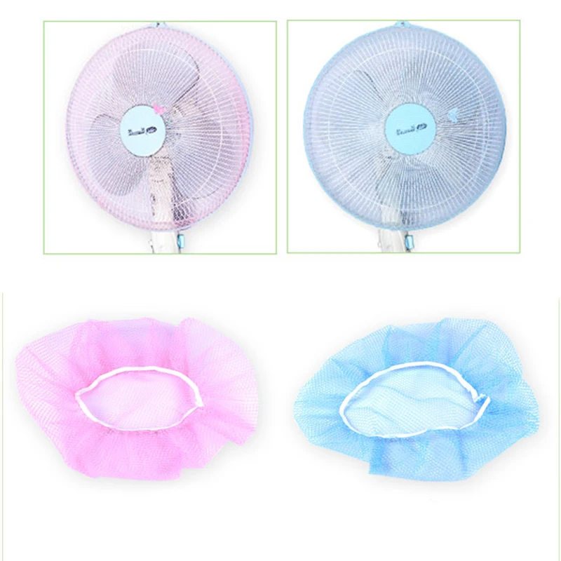 

Electric Fan Dust-proof Covers Safety Supplies Keeps Little Kids From Fan Easy To Use Install Mesh Home Textile Safe Dust Cover