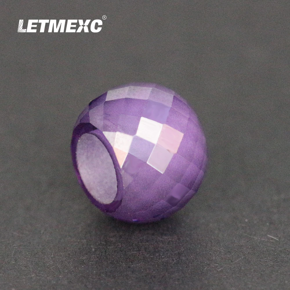 

LETMEXC 5A цветные кубические циркониевые бусины ювелирные изделия «сделай сам» с ювелирными кольцами из циркония