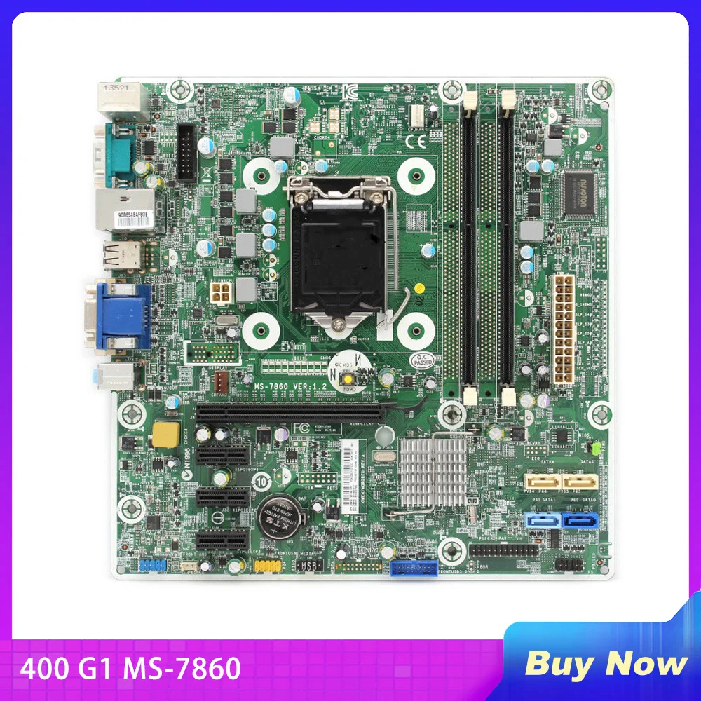 HP PrDesk 400 G1 MS-7860 Desktop Motherboard 718413-001 718413-501 718413-601 718413-001-601 718775-001 Will Test Before Shippi