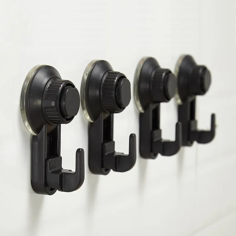 

High Quality Hooks Strong Self Adhesive Door Wall Hangers Hooks Suction Heavy Load Rack Cup Sucker For Kitchen Bathroom