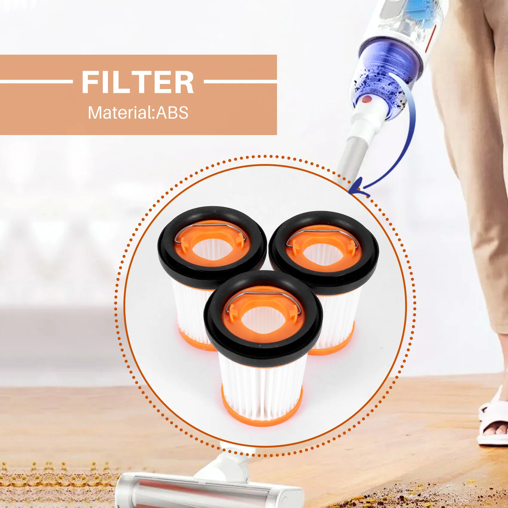 3 шт. фильтры для беспроводного ручного пылесоса Shark Ion W1 Wv200 Wv201 Wv205 детали