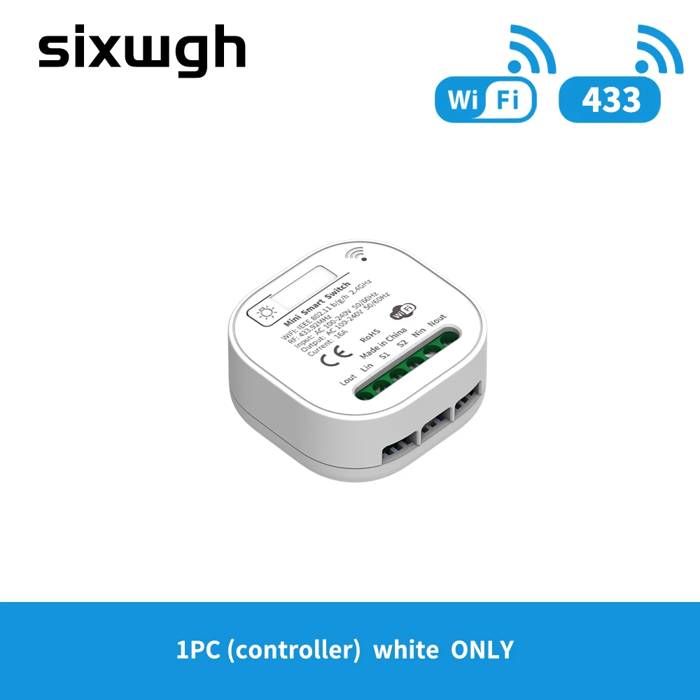 

LVGESS Умный WiFi-выключатель 16A