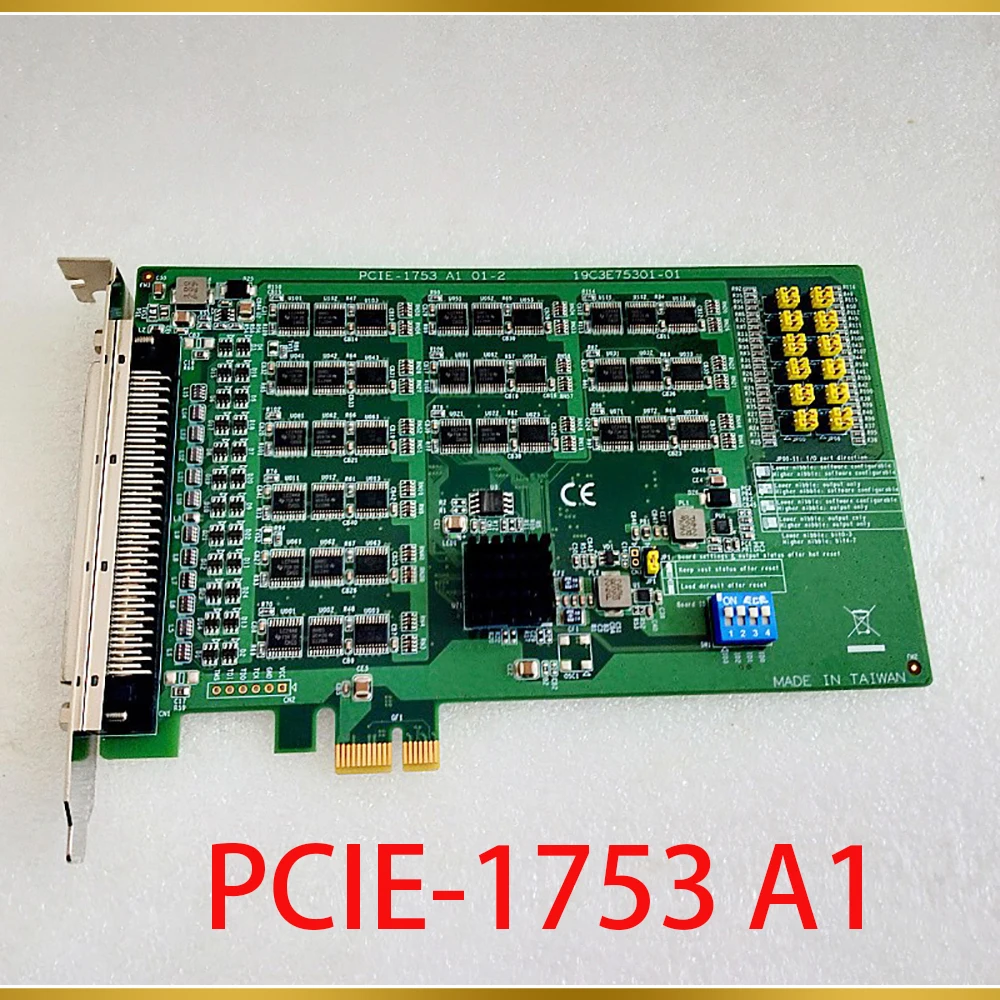 Фото Для Advantech 96-канальная карта захвата данных Digital Quantity I/0 Card PCIE-1753 A1 01-2 №2